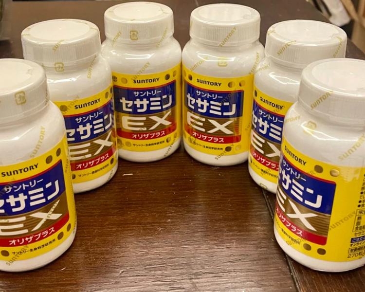 SUNTORY 三得利 芝麻明 EX 加強錠 270顆 日本境內版(含運費)  Suntory 芝麻明E加強版EX 90日270粒