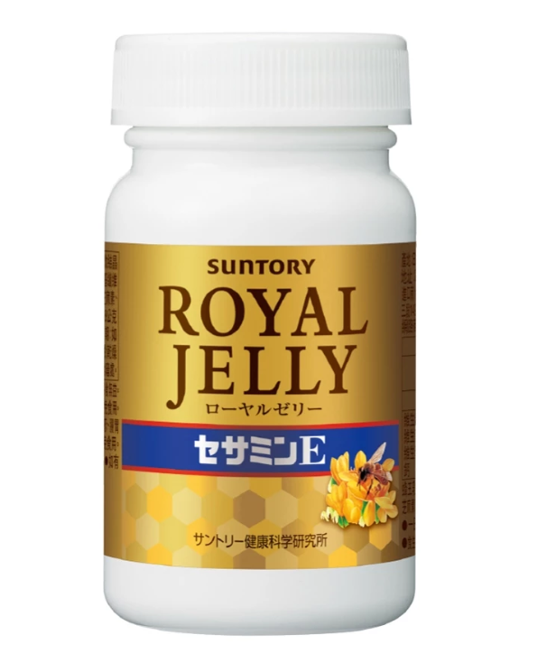 【三得利】蜂王乳+芝麻明E 120錠(賽洛美 維生素E 芝麻素 養顏美容 幫助入睡 隋棠推薦) 官方直營